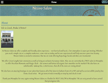 Tablet Screenshot of neuvosalon.com